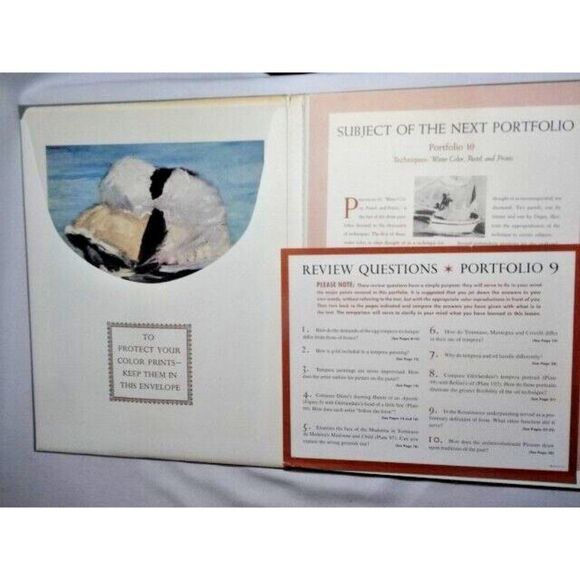 Metropolitan Museum in Art Tempera and Oil by John Canaday Portfolio 9 12 prints - Picture 3 of 8